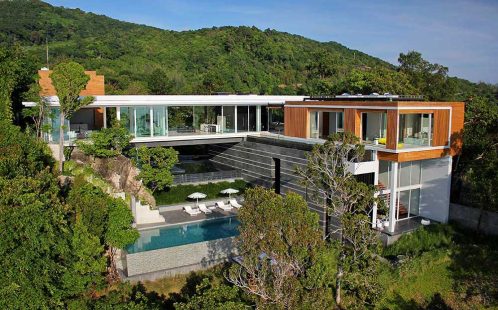 Villa Mayavee – Ultra-Luxury Oceanfront Villa for Sale in Kamala, Phuket – Modern Architectural Design with Infinity Pool and Stunning Andaman Sea Views